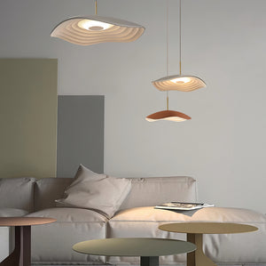 Zynthra Lampe suspendue artistique en résine