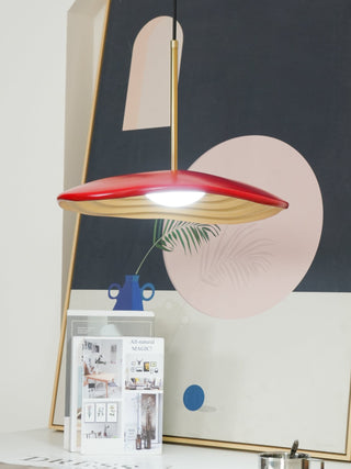 Zynthra Lampe suspendue artistique en résine