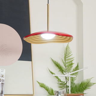 Zynthra Lampe suspendue artistique en résine
