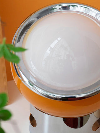 Halonce Lampe de Table en Acier Futuriste