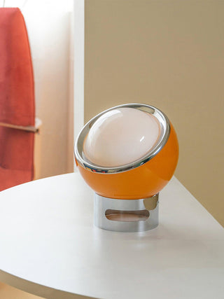 Halonce Lampe de Table en Acier Futuriste