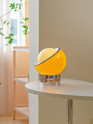 Halonce Lampe de Table en Acier Futuriste