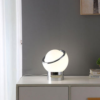 Halonce Lampe de Table en Acier Futuriste