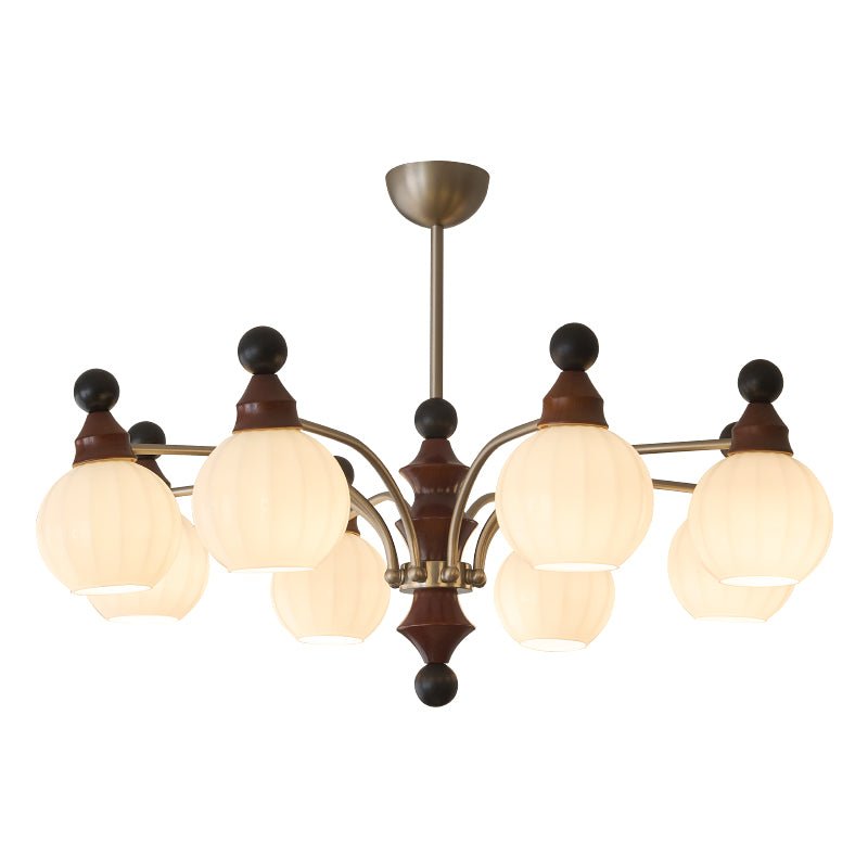 Casalis Lustre en Bois Traditionnel