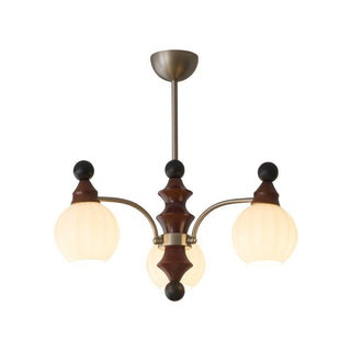Zosilara Lustre en Bois Traditionnel
