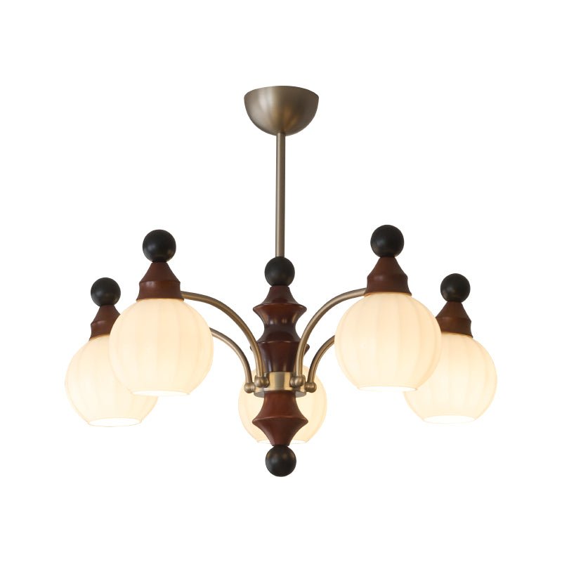 Casalis Lustre en Bois Traditionnel