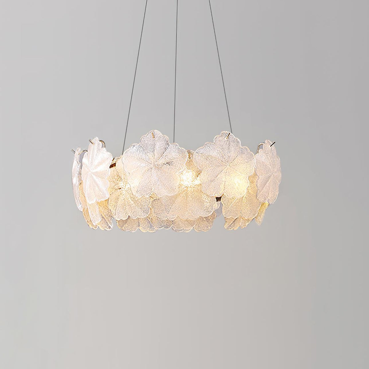 Vitheir Lustre en Verre Floral