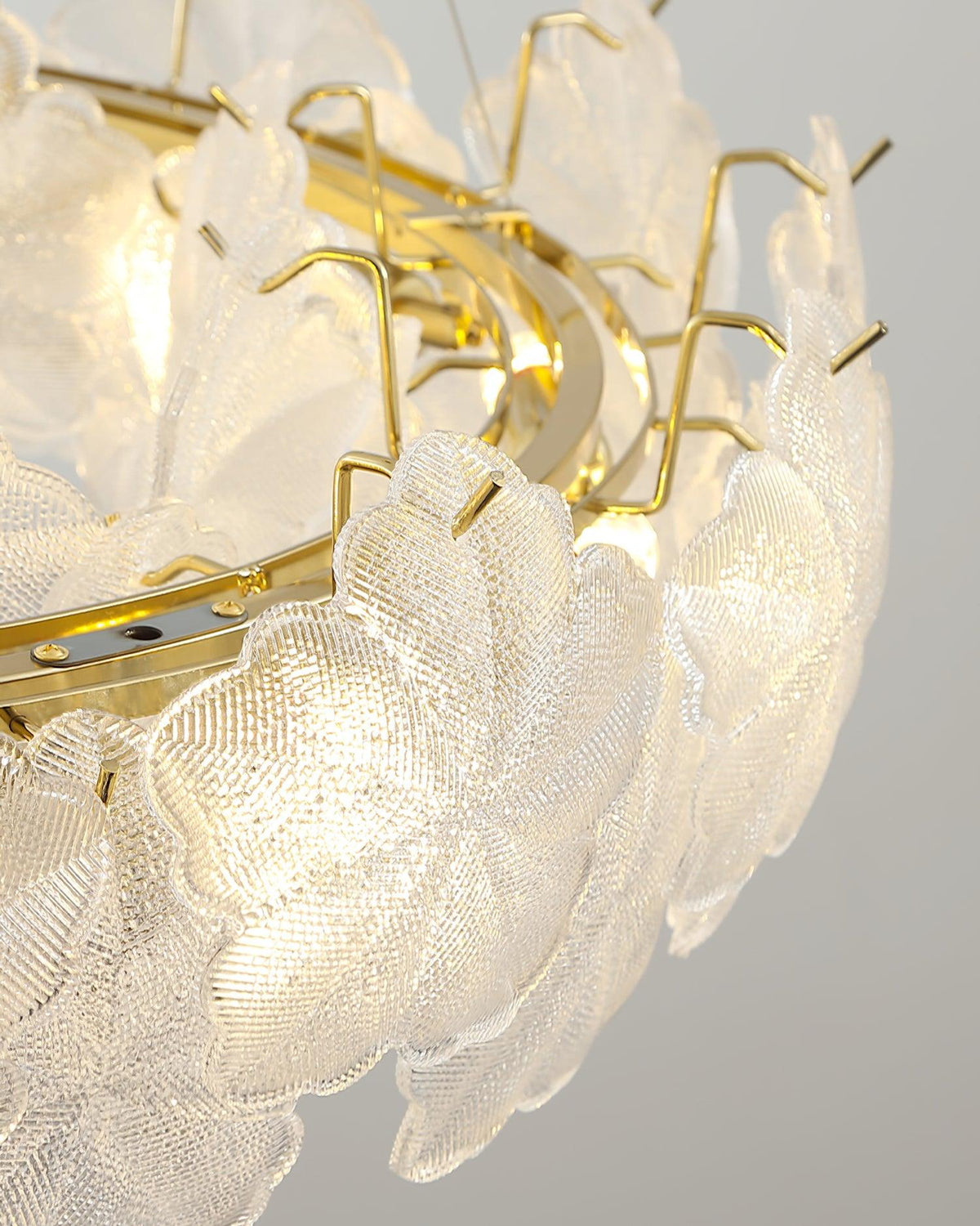 Vitheir Lustre en Verre Floral