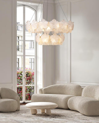 Vitheir Lustre en Verre Floral