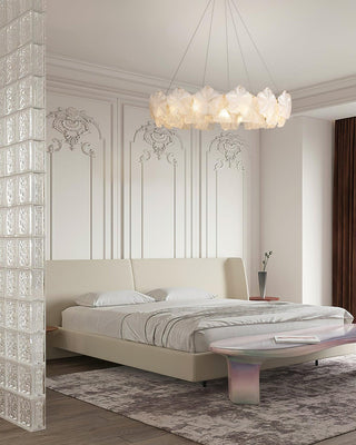Vitheir Lustre en Verre Floral