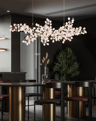 Cithaila Lustre Postmoderne De Luxe En Métal Et Verre