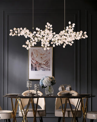 Cithaila Lustre Postmoderne De Luxe En Métal Et Verre