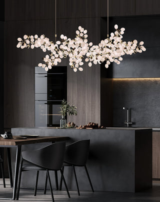 Cithaila Lustre Postmoderne De Luxe En Métal Et Verre