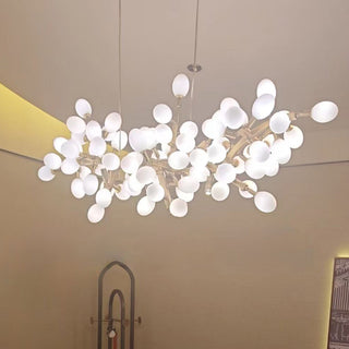 Cithaila Lustre Postmoderne De Luxe En Métal Et Verre