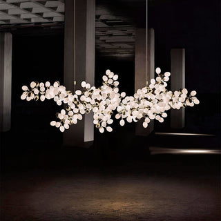 Cithaila Lustre Postmoderne De Luxe En Métal Et Verre