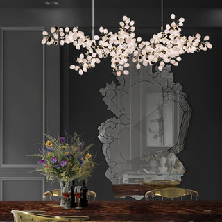 Cithaila Lustre Postmoderne De Luxe En Métal Et Verre