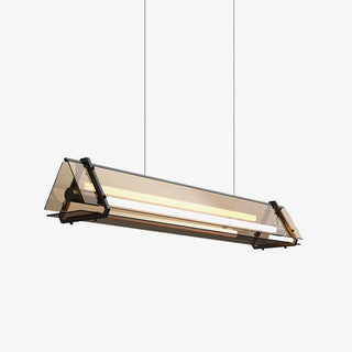 Lunaris Suspension Minimaliste en Verre