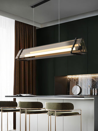 Lunaris Suspension Minimaliste en Verre