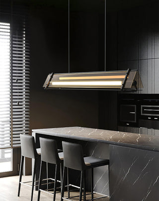 Lunaris Suspension Minimaliste en Verre