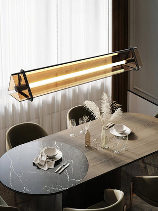 Lunaris Suspension Minimaliste en Verre