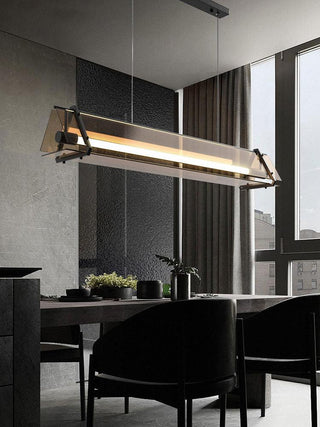 Lunaris Suspension Minimaliste en Verre