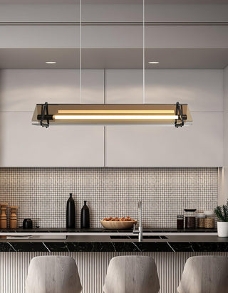 Lunaris Suspension Minimaliste en Verre