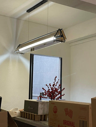 Lunaris Suspension Minimaliste en Verre