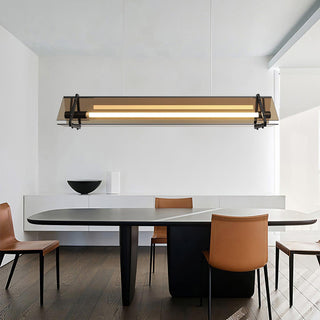 Lunaris Suspension Minimaliste en Verre