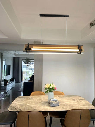 Lunaris Suspension Minimaliste en Verre