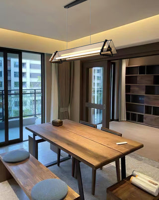 Lunaris Suspension Minimaliste en Verre