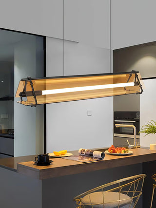 Lunaris Suspension Minimaliste en Verre