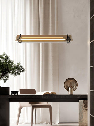 Lunaris Suspension Minimaliste en Verre