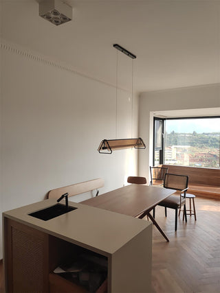 Lunaris Suspension Minimaliste en Verre