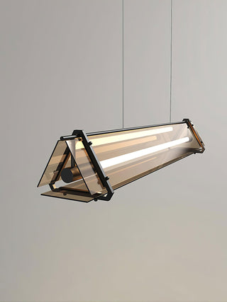 Lunaris Suspension Minimaliste en Verre