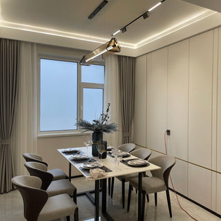 Lunaris Suspension Minimaliste en Verre