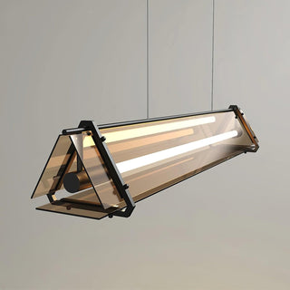 Lunaris Suspension Minimaliste en Verre