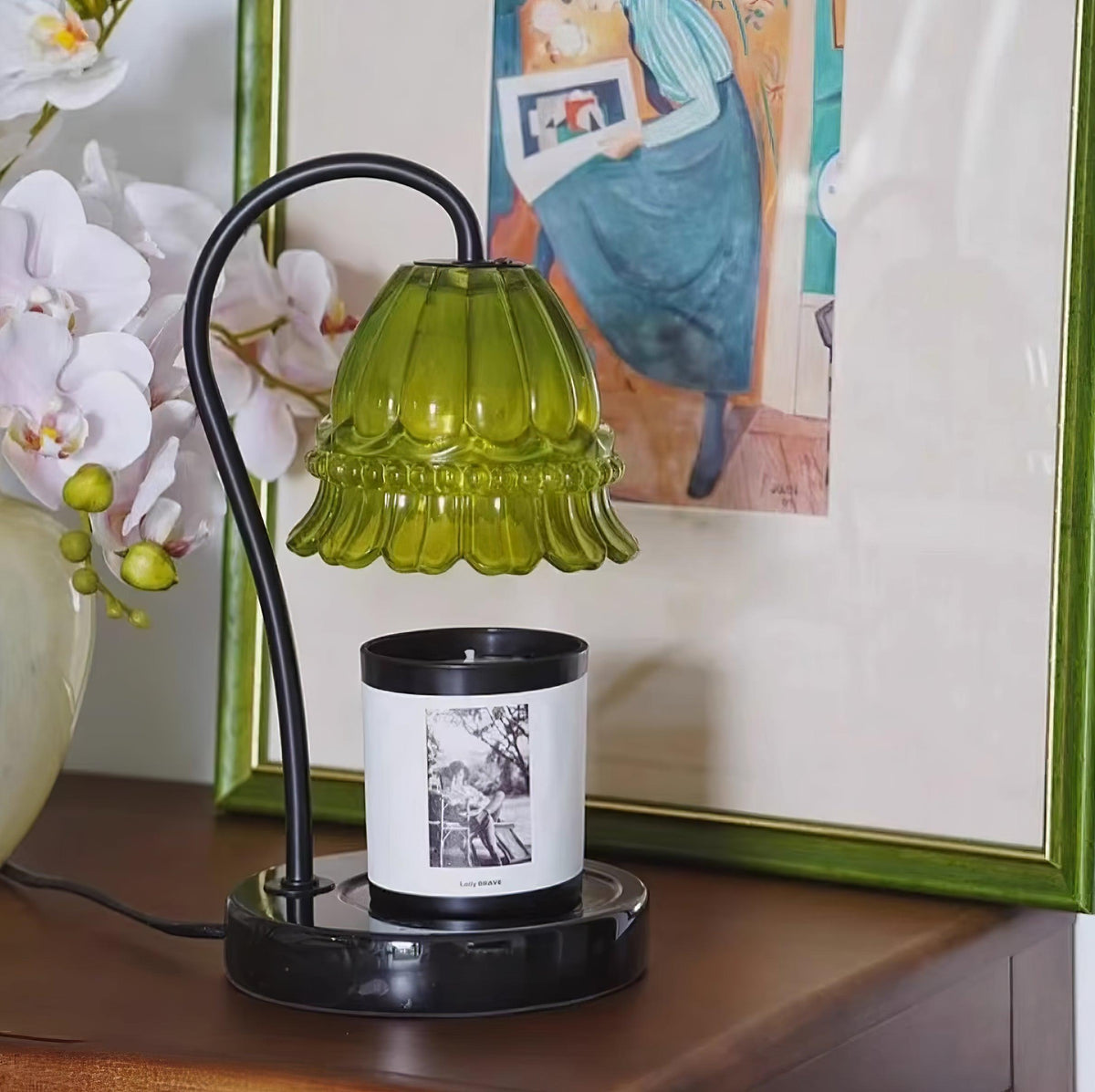 Ciralia Lampe Chauffe-Bougies
