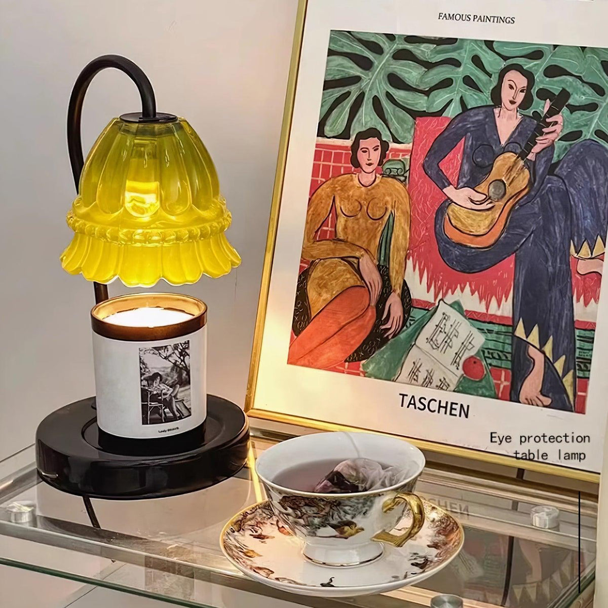 Ciralia Lampe Chauffe-Bougies