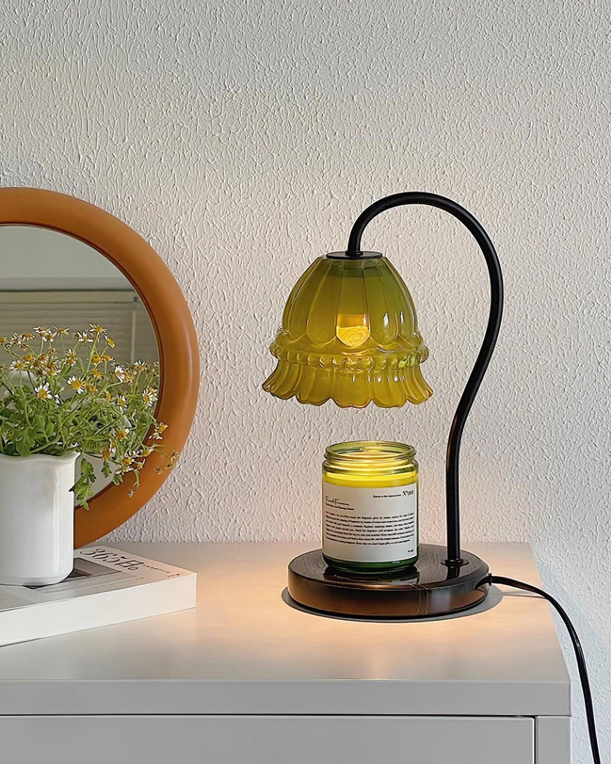 Ciralia Lampe Chauffe-Bougies