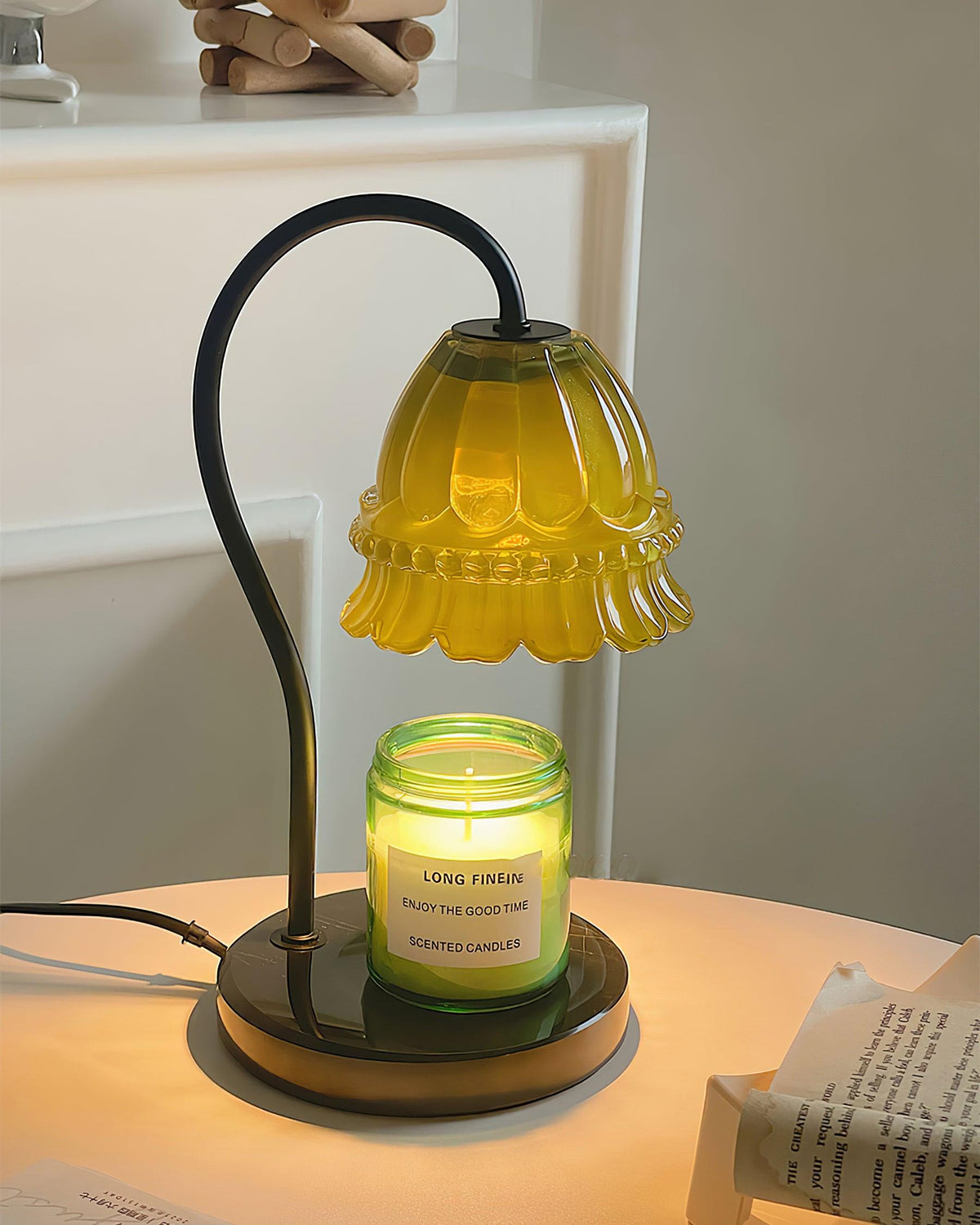 Ciralia Lampe Chauffe-Bougies