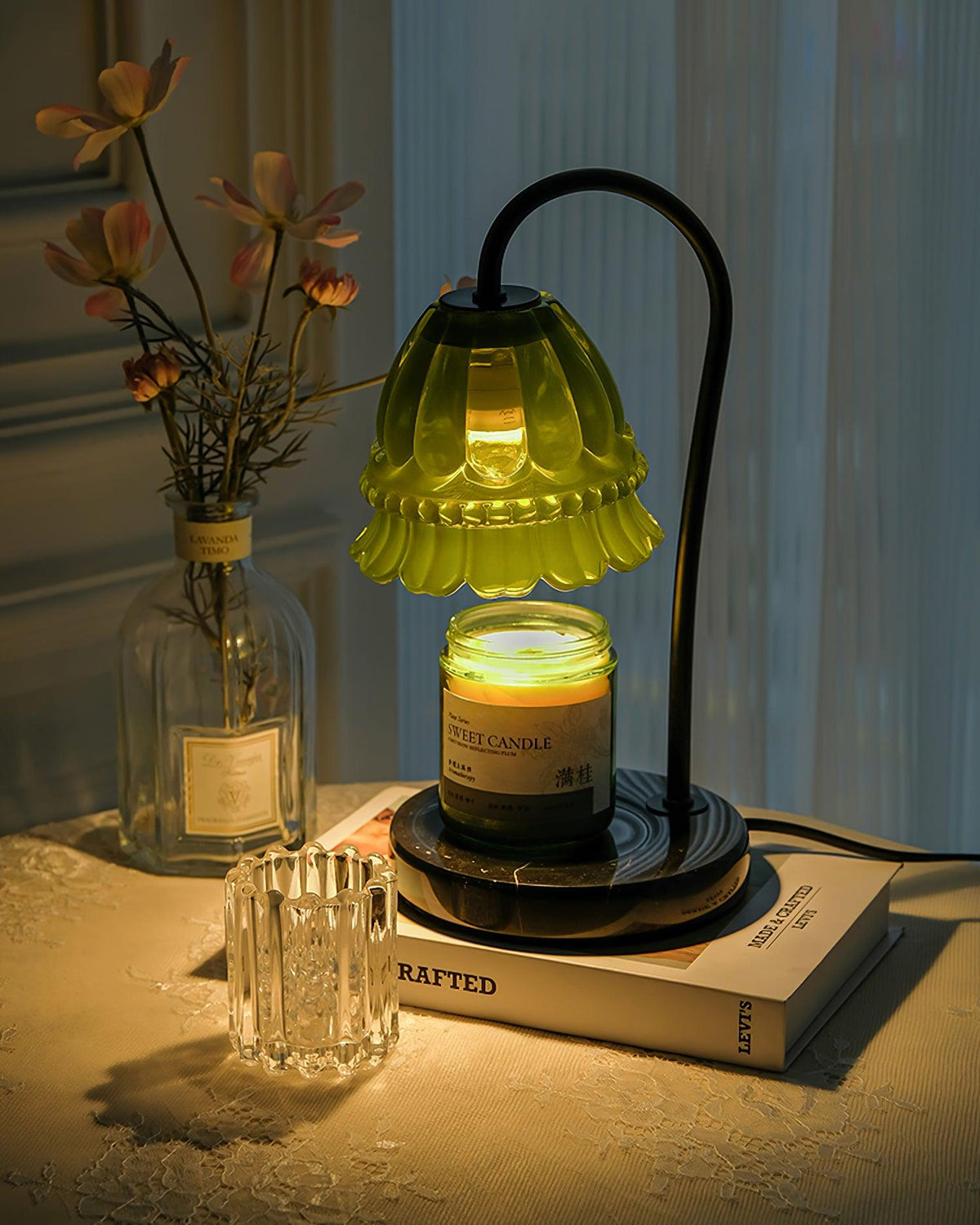 Ciralia Lampe Chauffe-Bougies