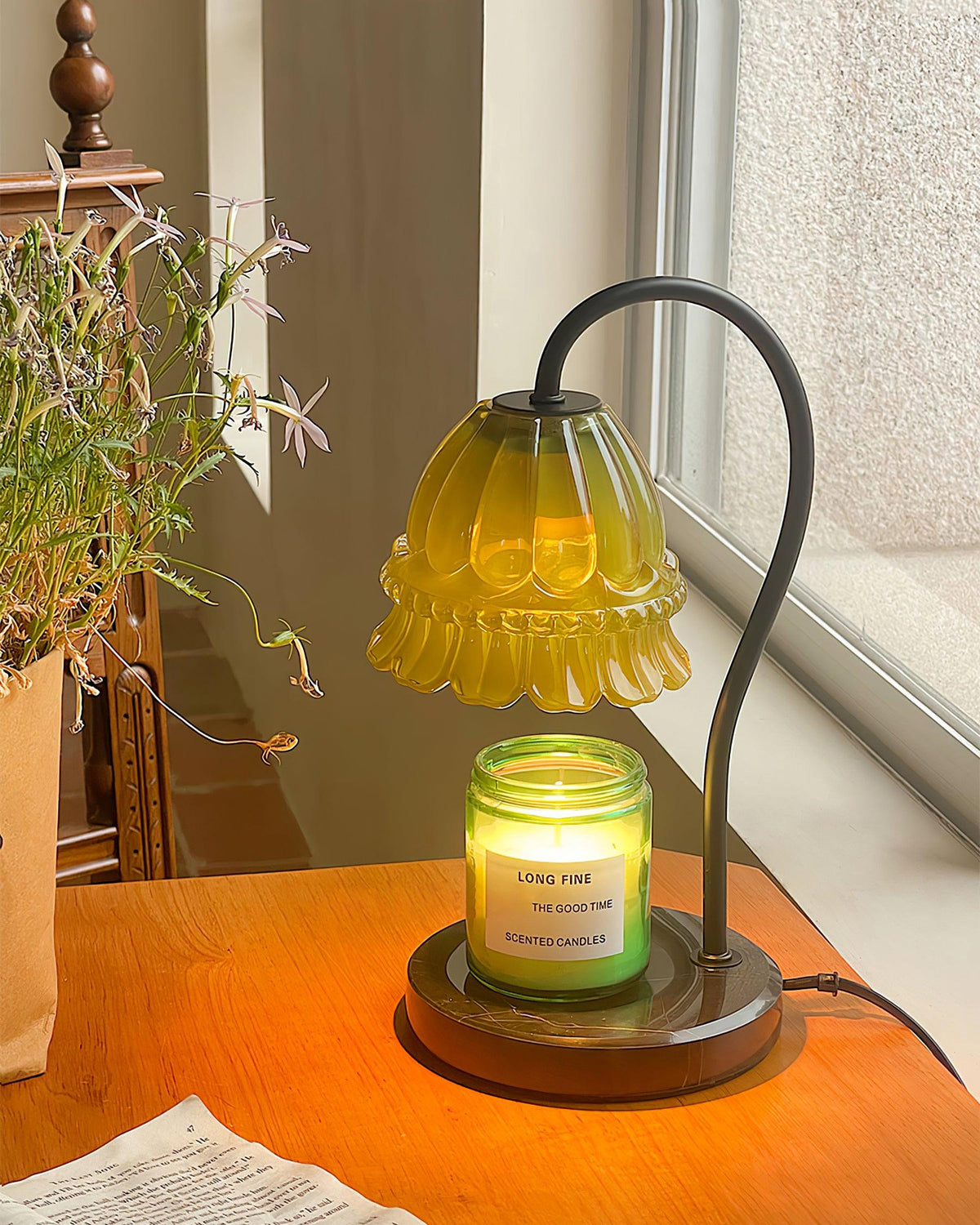 Ciralia Lampe Chauffe-Bougies