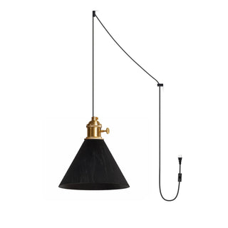 Valmere Cone Swag Pendant Lamp-Neutral Decor