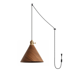 Valmere Cone Swag Pendant Lamp-Neutral Decor