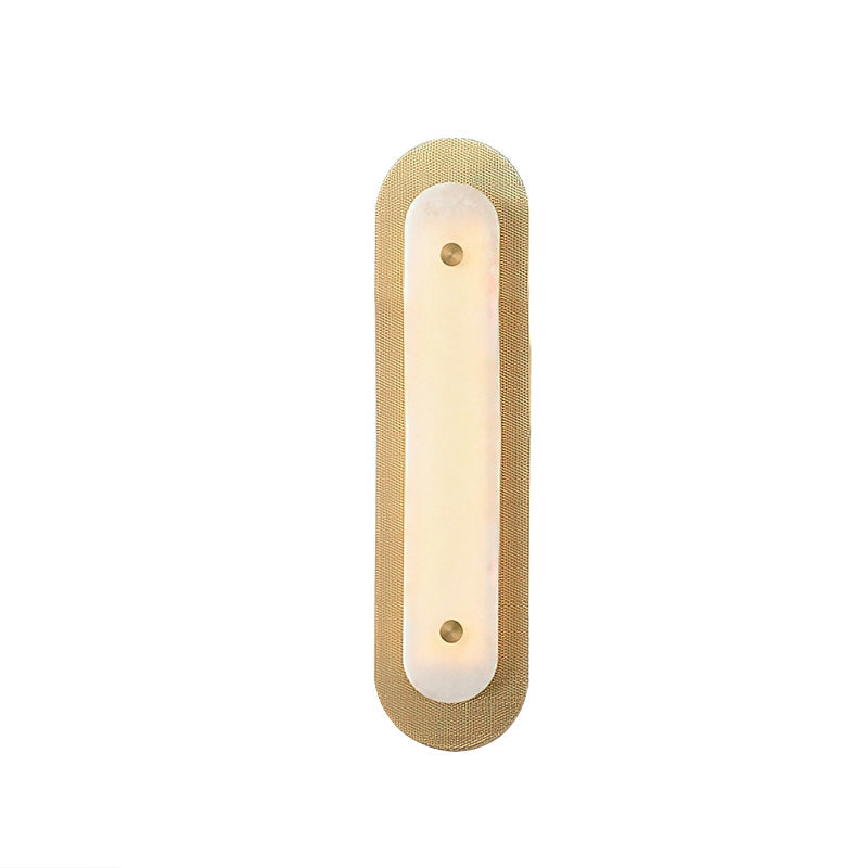 Large size option of the Vance Alabaster Wall Lamp.