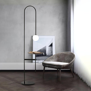 Celonce Lampadaire en Verre Minimaliste