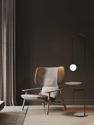 Celonce Lampadaire en Verre Minimaliste