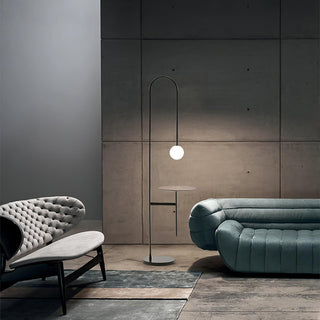 Celonce Lampadaire en Verre Minimaliste