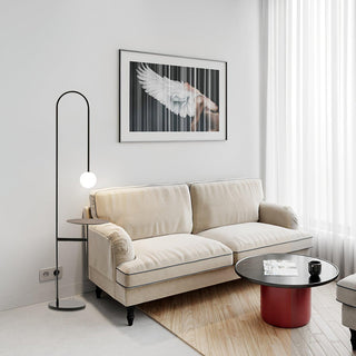Celonce Lampadaire en Verre Minimaliste