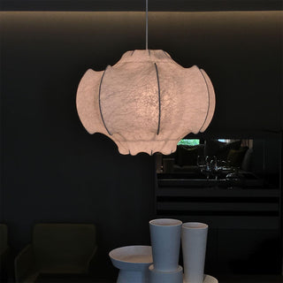 Lotus Lampe Suspendue Minimaliste en Soie